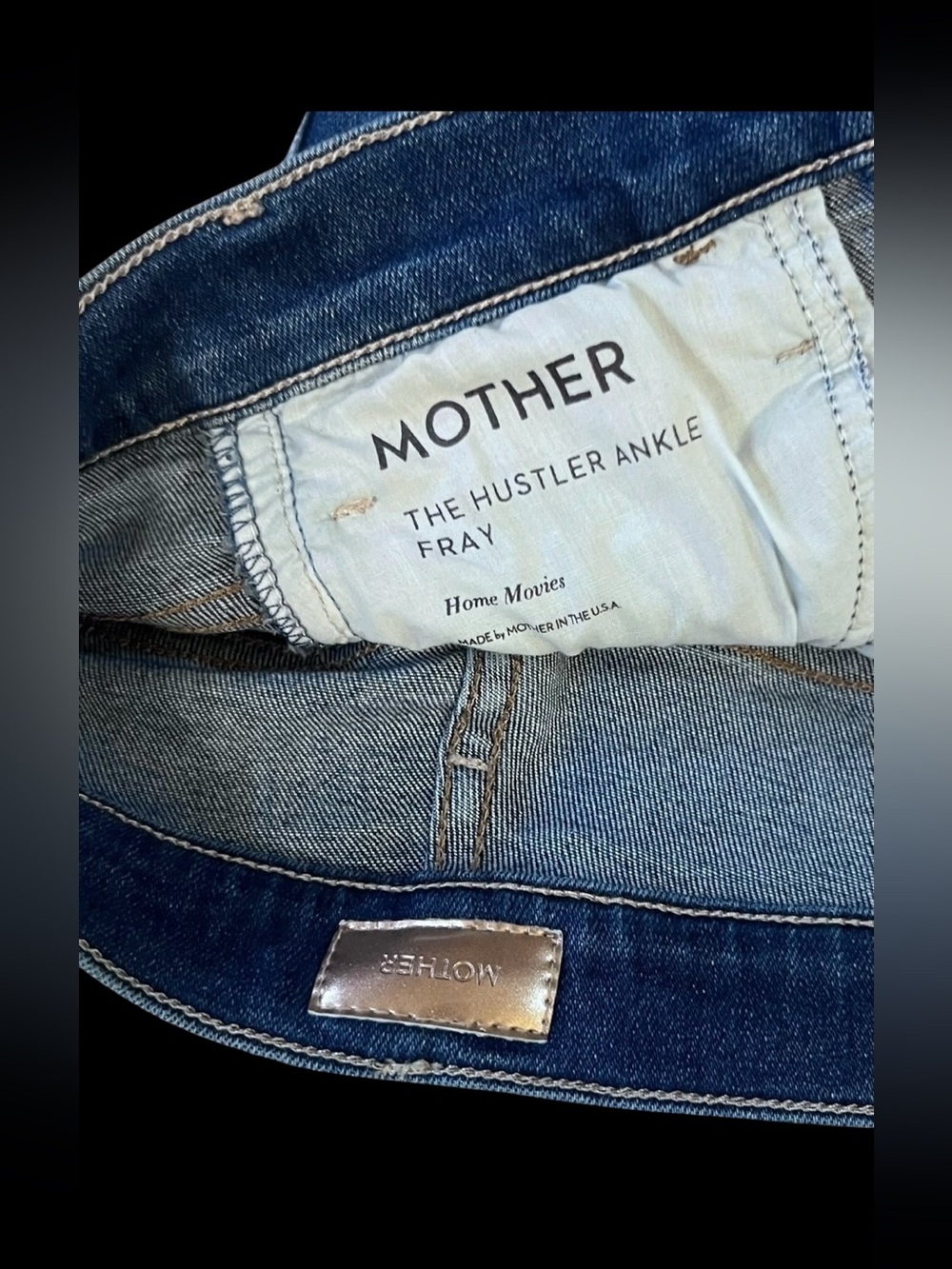 MOTHER Hustler Ankle Fray, Size 26 - Picture 12 of 16